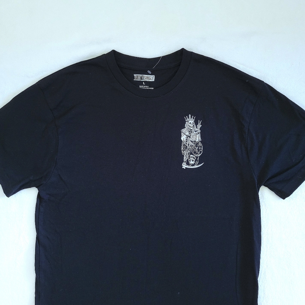 Thirty Single☝️ "King🫅 of Spades♠️" Graphic Tee👕 - NWOT - Picture 7 of 14
